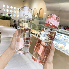 Load image into Gallery viewer, Fashion Transparent Water Bottle