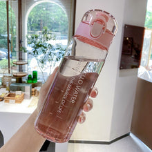 Load image into Gallery viewer, Fashion Transparent Water Bottle
