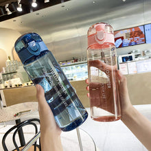 Load image into Gallery viewer, Fashion Transparent Water Bottle
