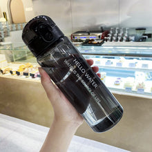 Load image into Gallery viewer, Fashion Transparent Water Bottle
